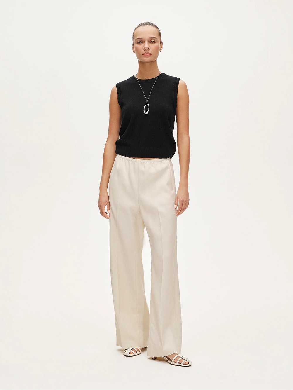 J Crew Cosmo pant in Gramercy linen blend